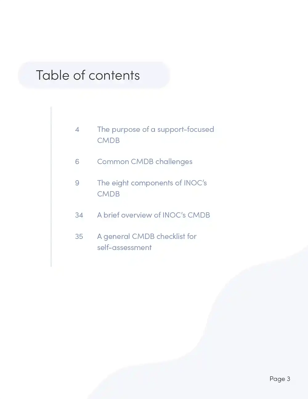 cmdb whitepaper toc